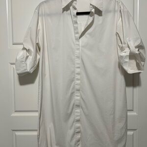 Alice + Olivia Crisp White Dress Shirt